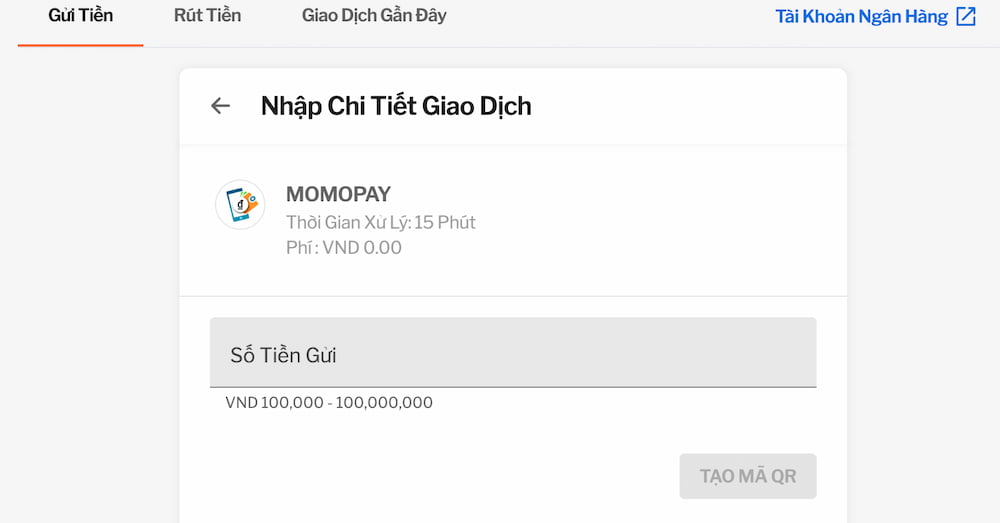 Nạp tiền 188BET qua ví điện tử Viettel Pay ZaloPay MoMo